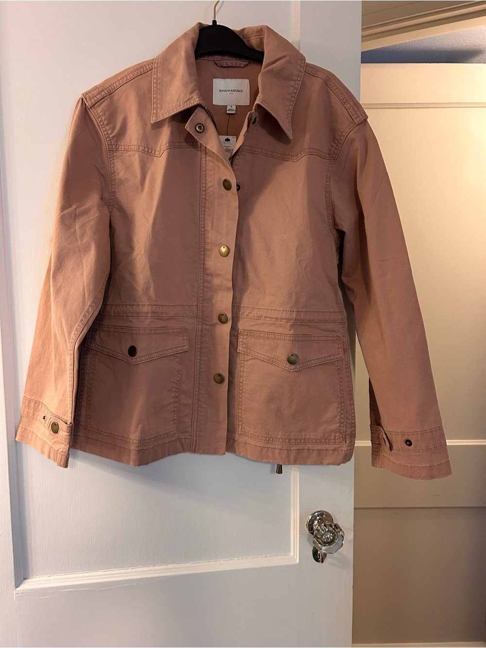 NWT Banana Republic Factory Utility Jacket in Dusty Pink size S
